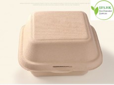 漢堡盒 環保漢堡盒450ml 可降解紙漿
