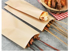 環保烤串防油紙袋 肉串打包袋 燒烤袋外賣袋